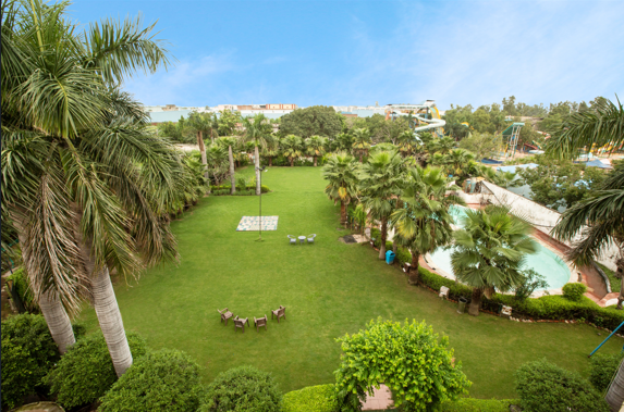 Club Platinum Resort lawn and venue